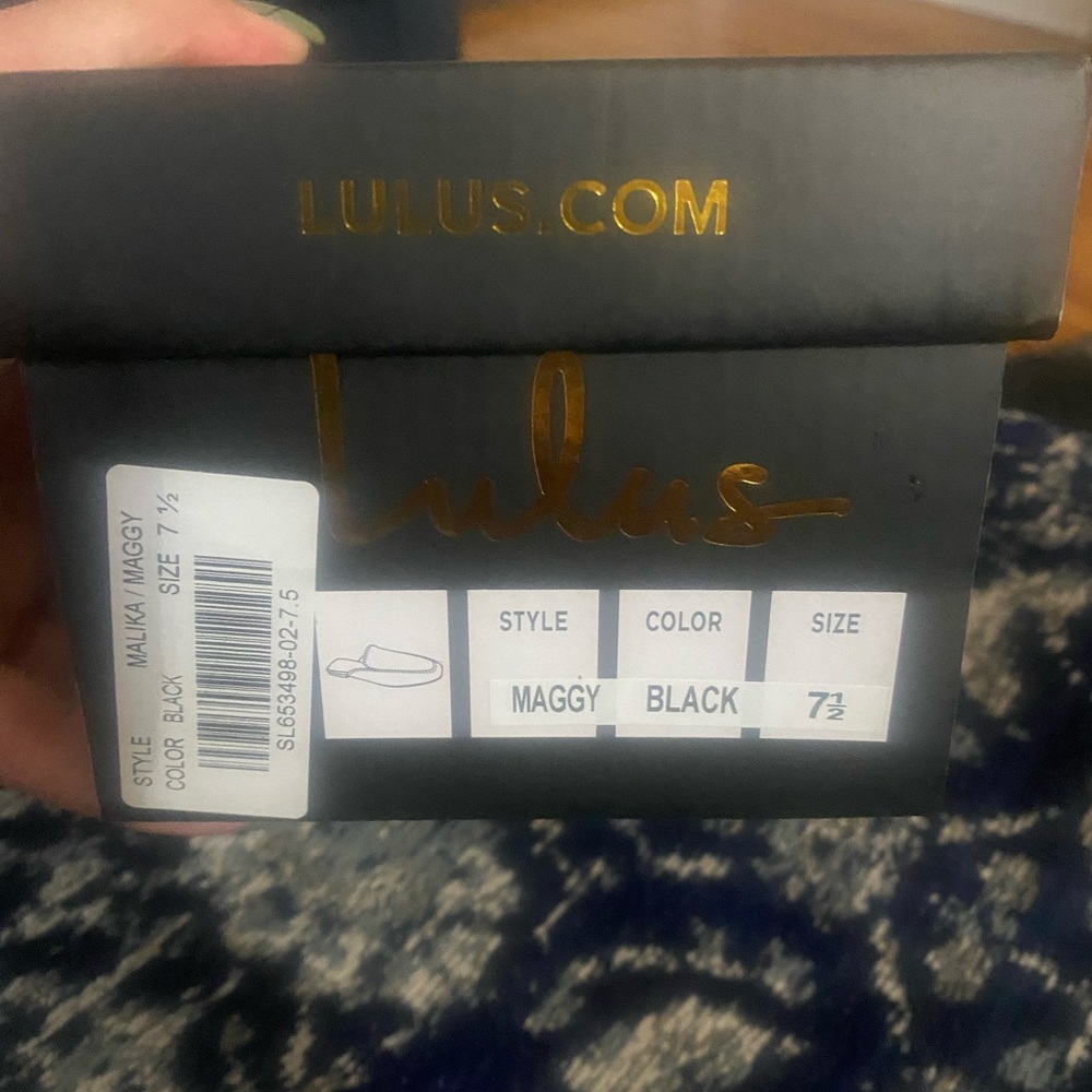 Lulus Square Toe Loafers - Picture 5 of 5